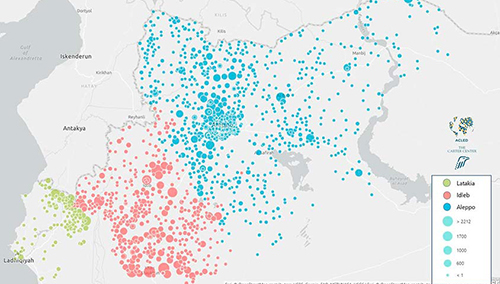 Using Conflict Data to Help Demining Efforts in Syria