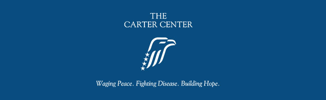 The Carter Center. Waging Peace. Fighting Disease. Building Hope.