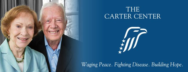 The Carter Center. Waging Peace. Fighting Disease. Building Hope.